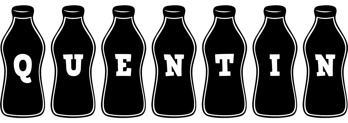 Quentin bottle logo