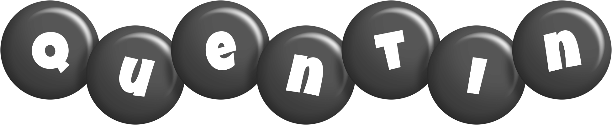 Quentin candy-black logo