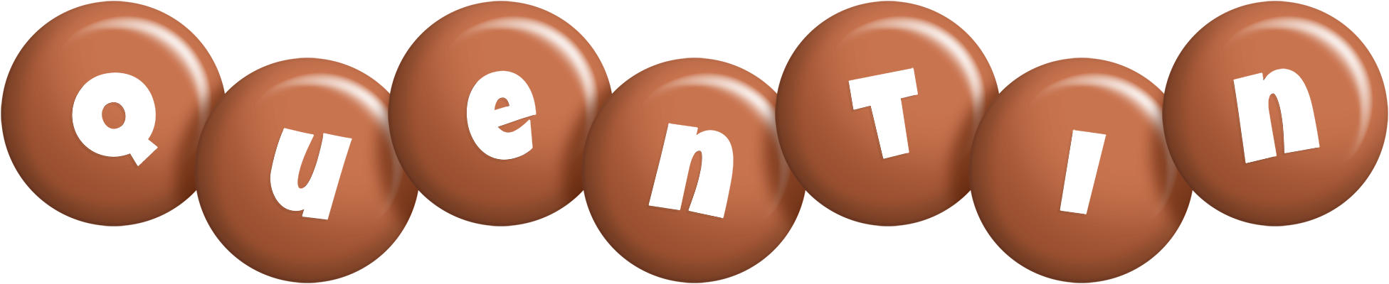 Quentin candy-brown logo
