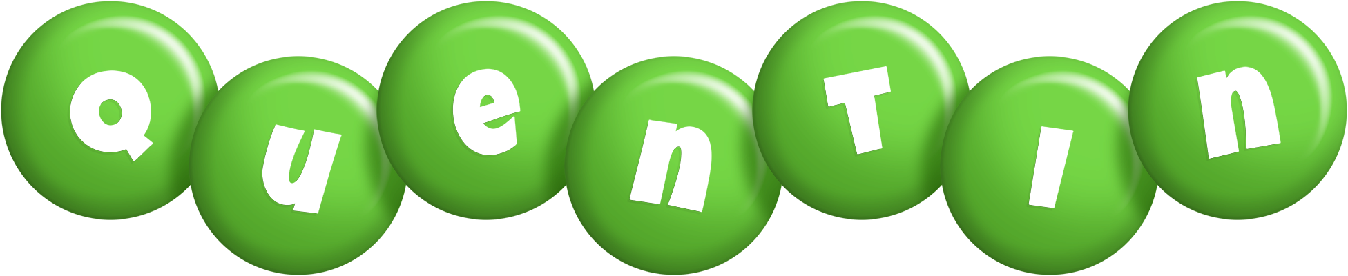 Quentin candy-green logo