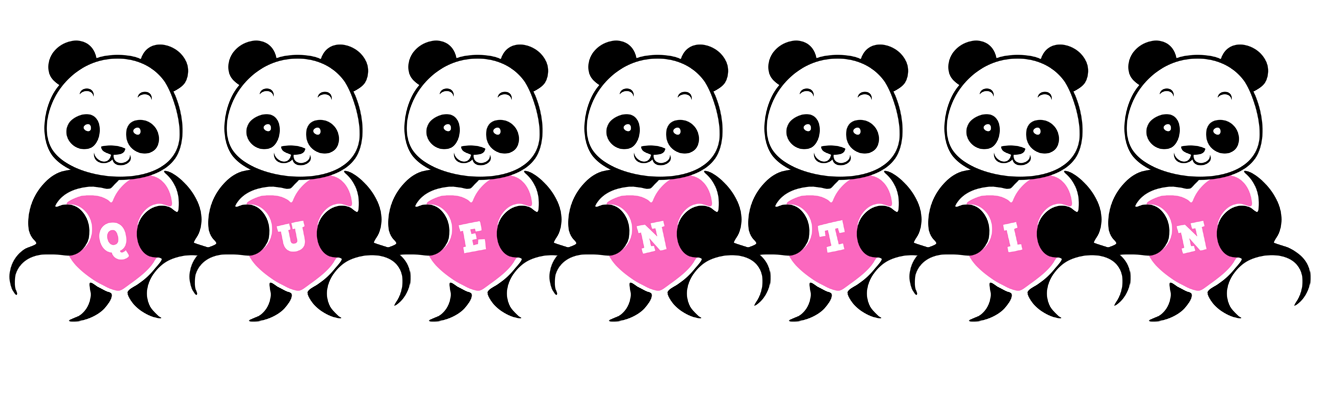 Quentin love-panda logo