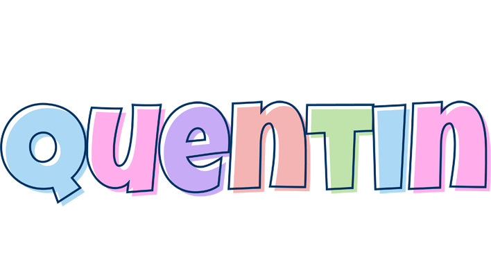 Quentin pastel logo