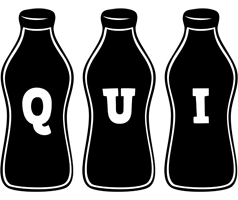Qui bottle logo