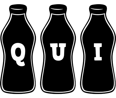 Qui bottle logo