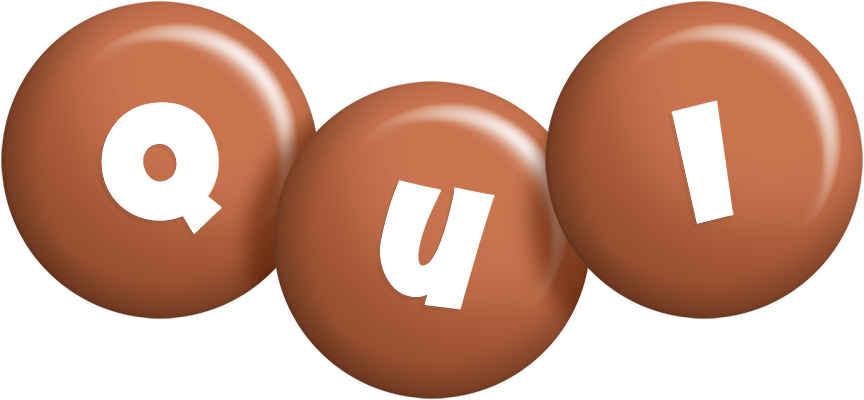 Qui candy-brown logo