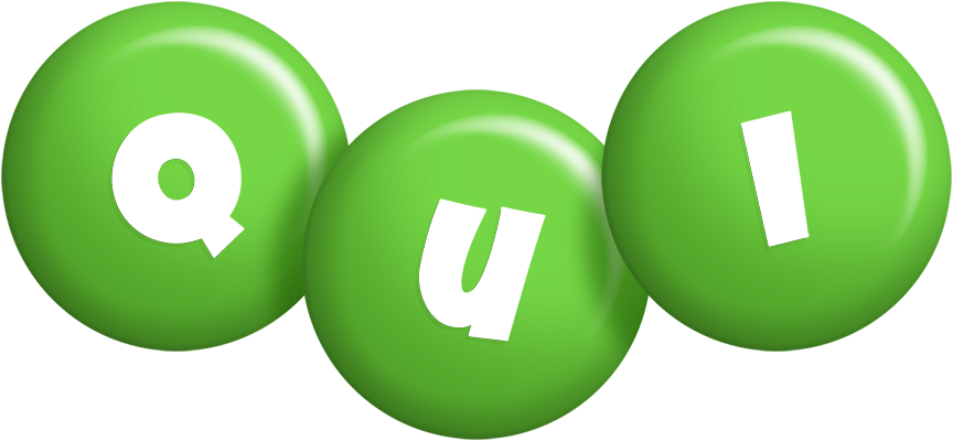 Qui candy-green logo