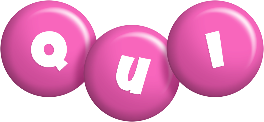 Qui candy-pink logo