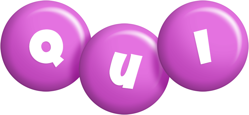 Qui candy-purple logo