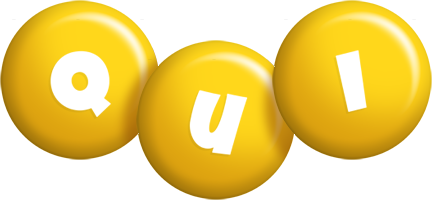 Qui candy-yellow logo