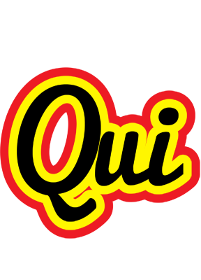 Qui flaming logo