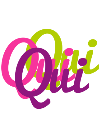 Qui flowers logo