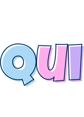 Qui pastel logo