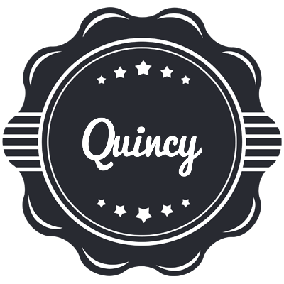 Quincy badge logo