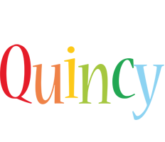 Quincy birthday logo