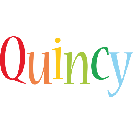 Quincy birthday logo