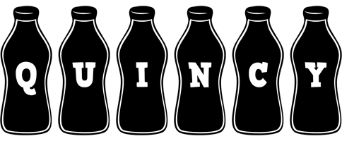 Quincy bottle logo