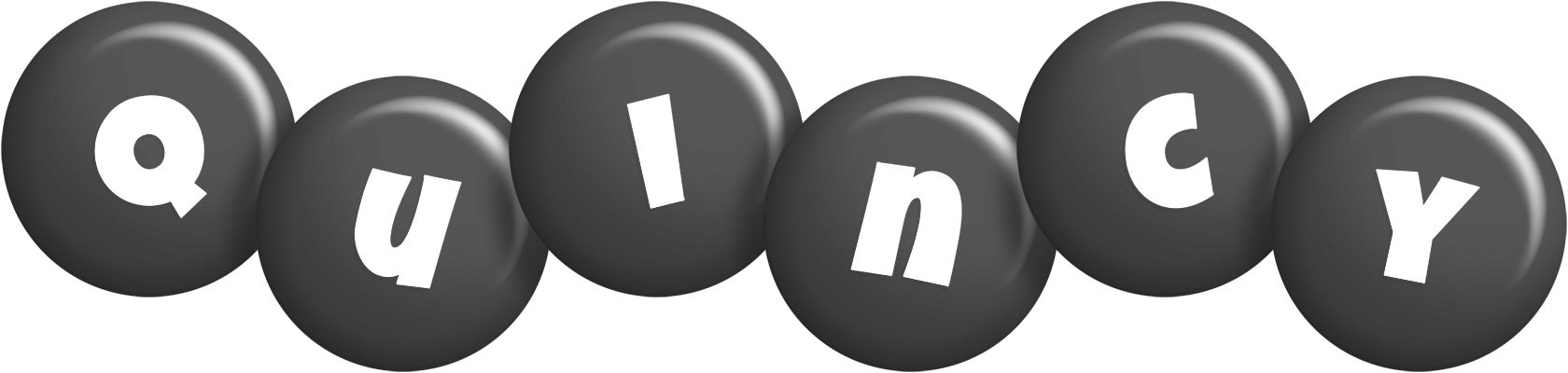 Quincy candy-black logo