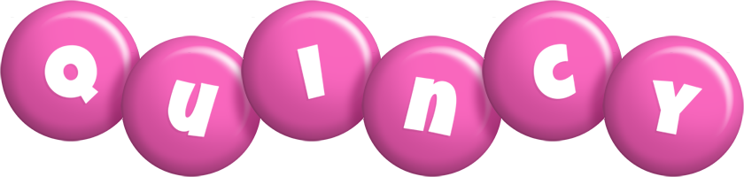 Quincy candy-pink logo