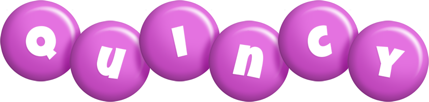 Quincy candy-purple logo