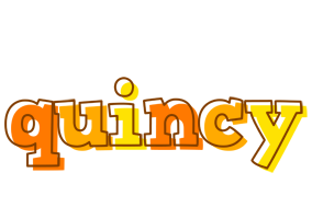 Quincy desert logo