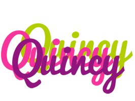 Quincy flowers logo