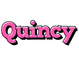 Quincy girlish logo