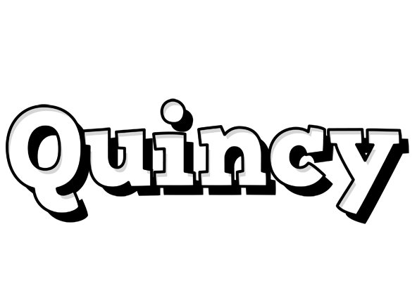 Quincy snowing logo