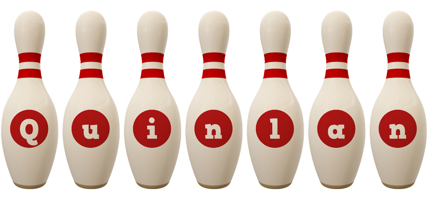 Quinlan bowling-pin logo