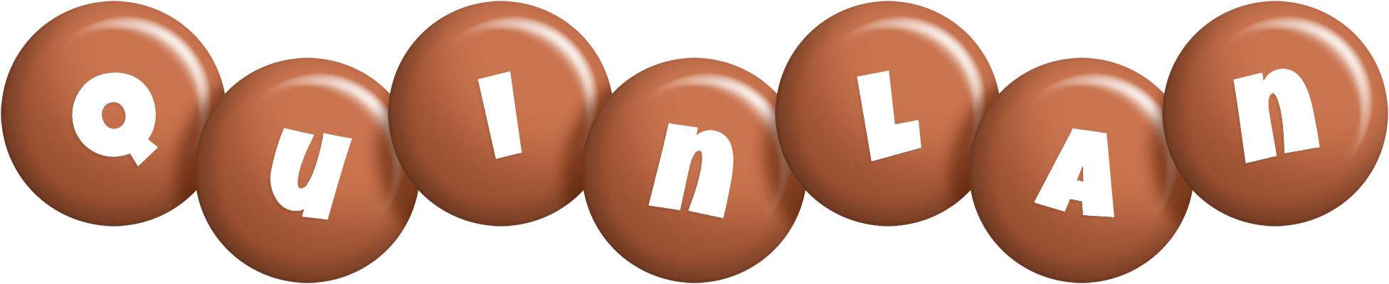 Quinlan candy-brown logo