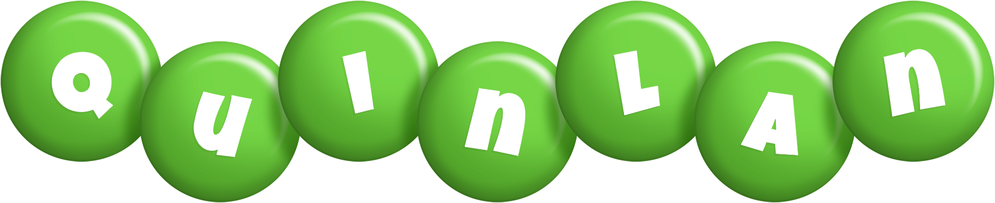 Quinlan candy-green logo