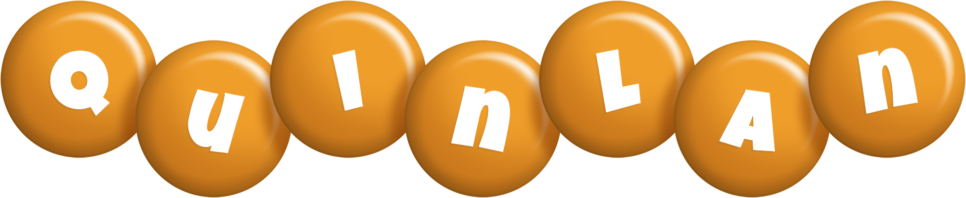 Quinlan candy-orange logo