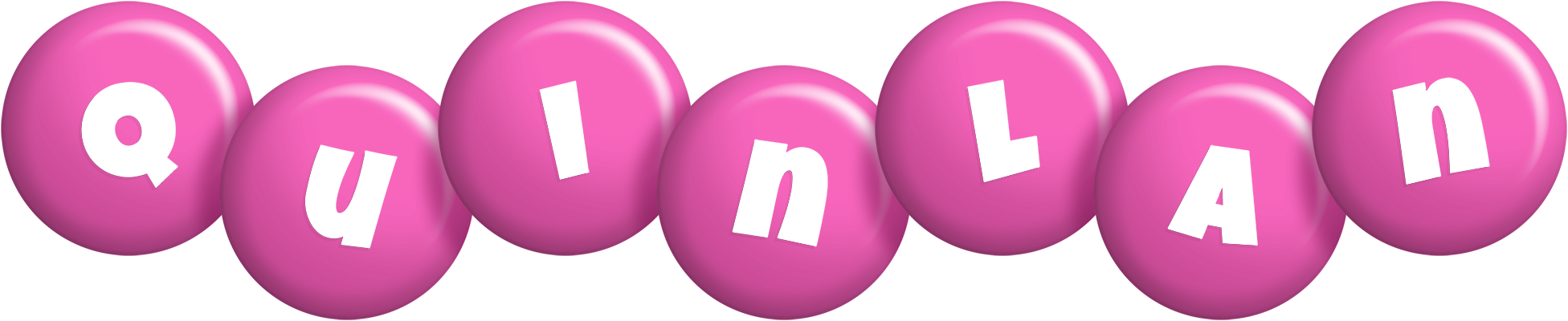 Quinlan candy-pink logo