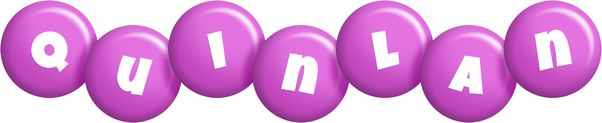 Quinlan candy-purple logo