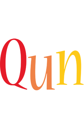 Qun birthday logo