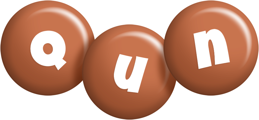 Qun candy-brown logo