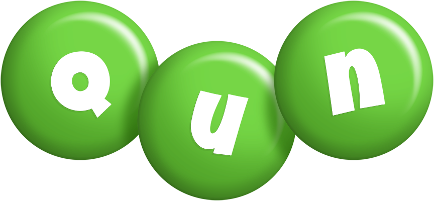 Qun candy-green logo