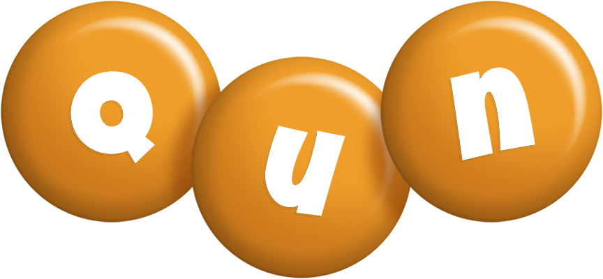 Qun candy-orange logo