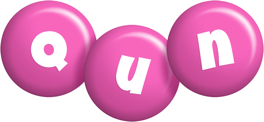 Qun candy-pink logo