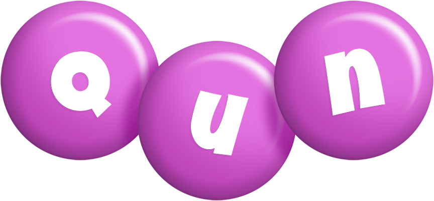 Qun candy-purple logo