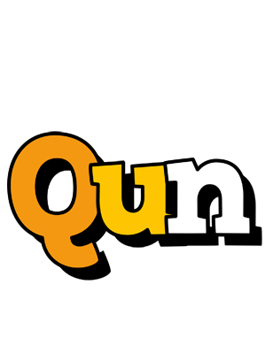 Qun cartoon logo