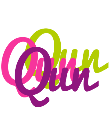 Qun flowers logo