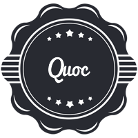 Quoc badge logo