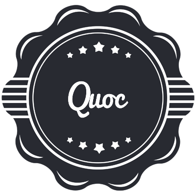 Quoc badge logo