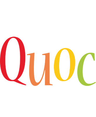Quoc birthday logo