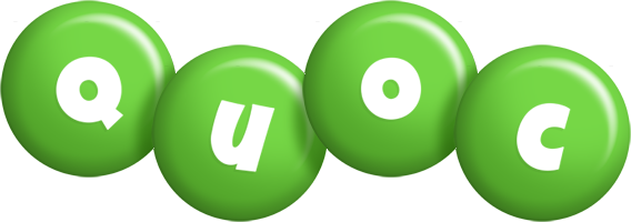 Quoc candy-green logo