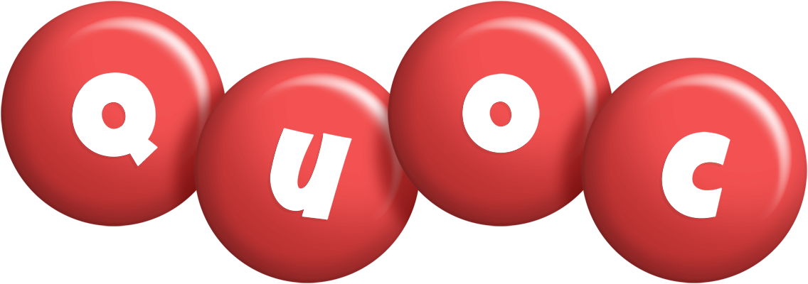 Quoc candy-red logo