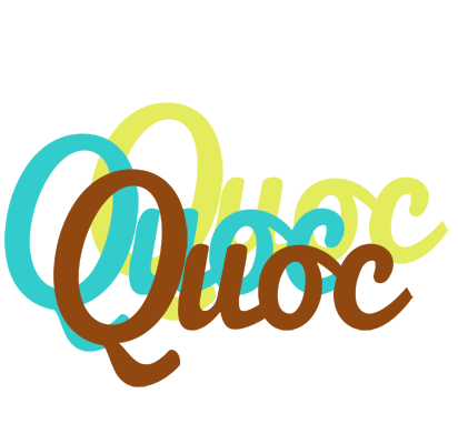 Quoc cupcake logo