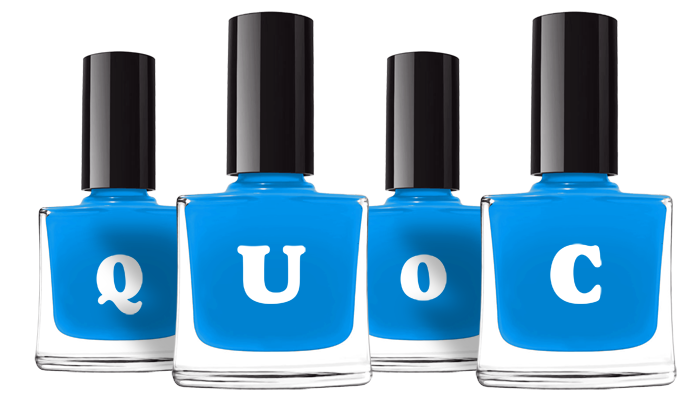Quoc glossy logo