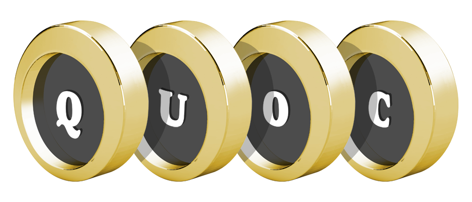 Quoc gold logo