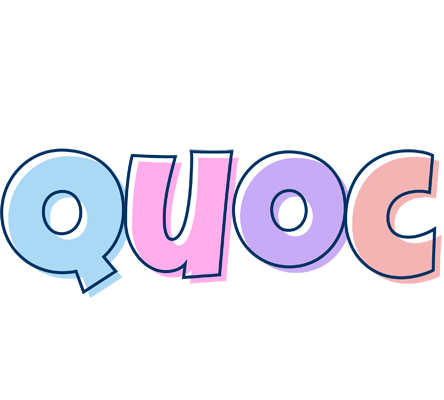 Quoc pastel logo